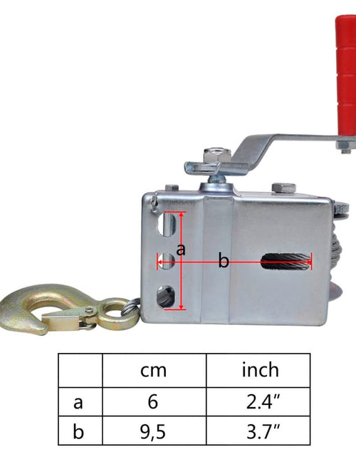 Загрузите изображение в средство просмотра галереи, Troliu manual, 363 kg Lando - Lando
