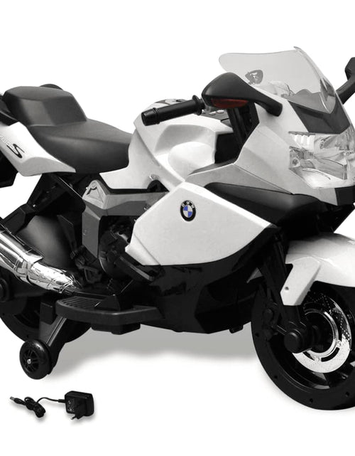 Încărcați imaginea în vizualizatorul Galerie, Motocicletă electrică pentru copii BMW 283, 6V, alb Lando - Lando
