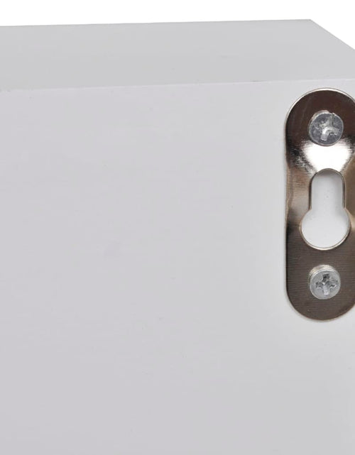Загрузите изображение в средство просмотра галереи, Dulap de perete pentru chei și bijuterii, cu uși și cârlige - Lando
