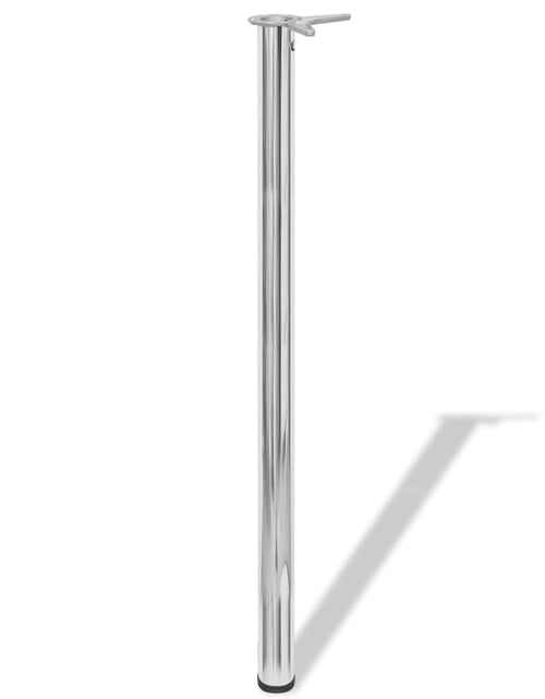 Încărcați imaginea în vizualizatorul Galerie, Picioare de masă reglabile în înălțime, crom, 1100 mm, 4 buc. Lando - Lando
