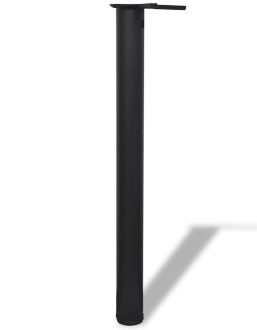 Încărcați imaginea în vizualizatorul Galerie, Picioare de masă înălțime reglabilă, 4 buc. 710 mm negru Lando - Lando
