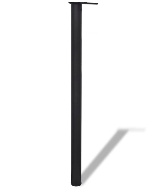 Загрузите изображение в средство просмотра галереи, Picioare de masă reglabile pe înălțime, 4 buc, 1100 mm, negru Lando - Lando
