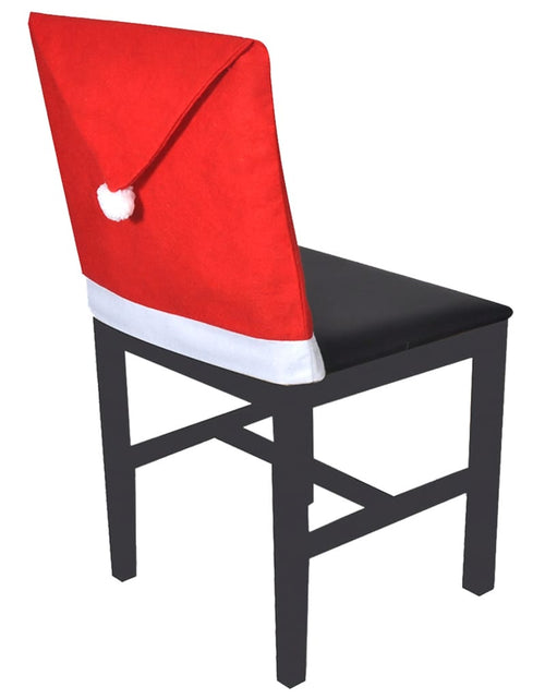 Încărcați imaginea în vizualizatorul Galerie, Huse spătar de scaun model căciulă de Moș Crăciun Lando - Lando
