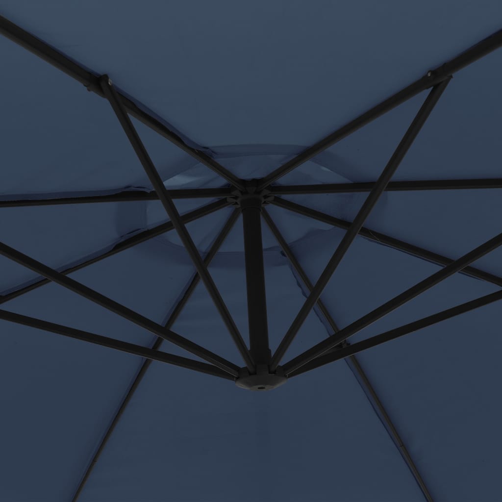 Umbrelă de soare suspendată 3,5 m, Albastru - Lando