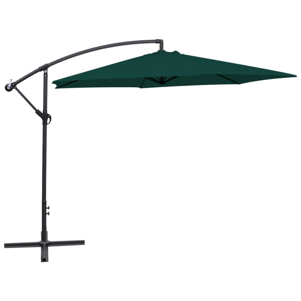 Umbrelă de soare suspendată, 3 m, Verde Lando - Lando