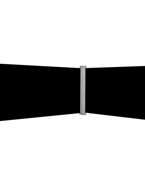 Încărcați imaginea în vizualizatorul Galerie, Copertină laterală retractabilă, negru, 160 x 600 cm Lando - Lando
