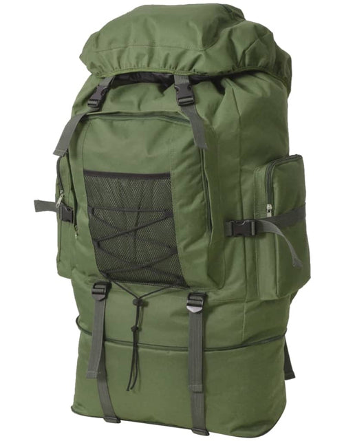 Încărcați imaginea în vizualizatorul Galerie, Rucsac în stil militar, XXL, 100 L, verde
