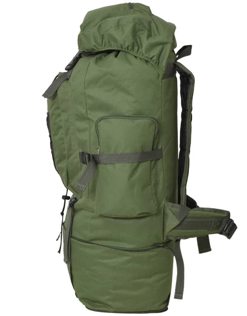 Încărcați imaginea în vizualizatorul Galerie, Rucsac în stil militar, XXL, 100 L, verde
