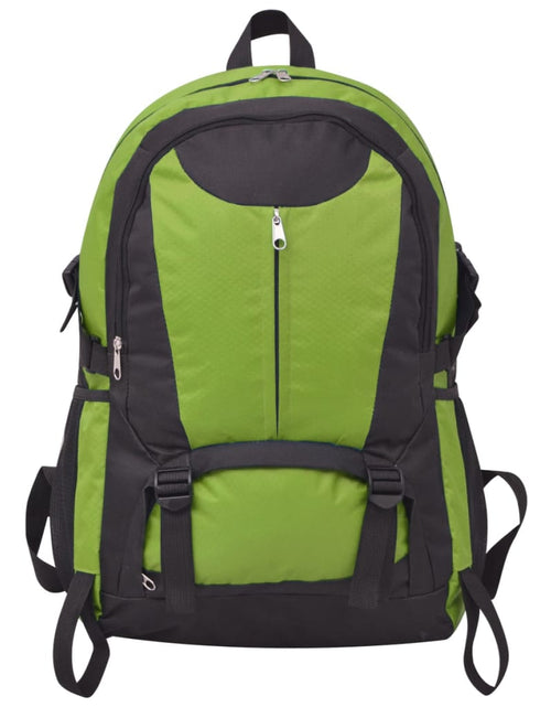 Încărcați imaginea în vizualizatorul Galerie, Rucsac pentru drumeții, 40 L, negru și verde - Lando

