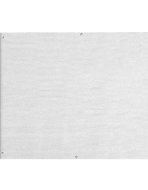 Încărcați imaginea în vizualizatorul Galerie, Prelată pentru balcon din HDPE 75 x 600 cm alb Lando - Lando

