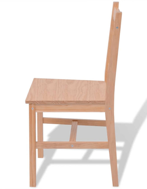 Încărcați imaginea în vizualizatorul Galerie, Set masă și scaune din lemn de pin, 5 piese - Lando
