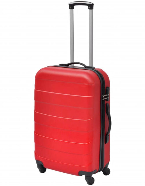 Încărcați imaginea în vizualizatorul Galerie, Set valize rigide, roșu, 3 buc., 45,5/55/66 cm Lando - Lando
