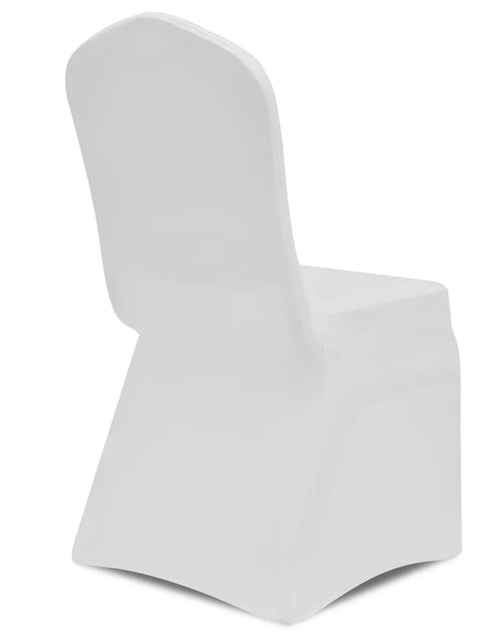 Încărcați imaginea în vizualizatorul Galerie, Husă de scaun elastică, 4 buc., alb Lando - Lando
