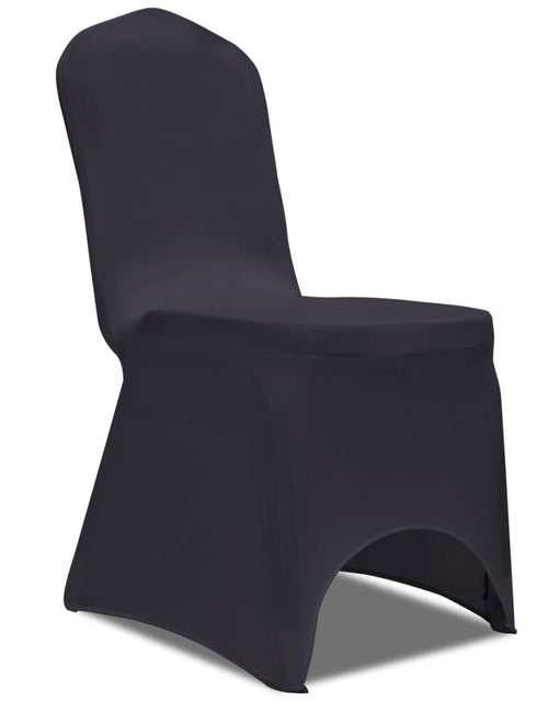 Încărcați imaginea în vizualizatorul Galerie, Husă de scaun elastică, 4 buc., antracit Lando - Lando
