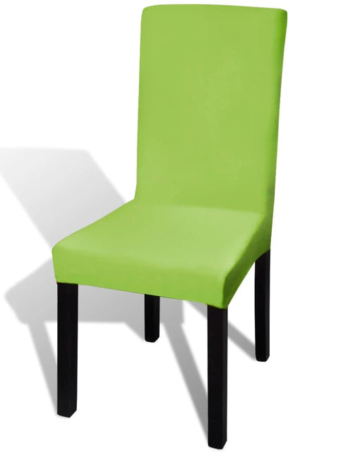 Încărcați imaginea în vizualizatorul Galerie, Huse de scaun elastice drepte, 6 buc., verde Lando - Lando
