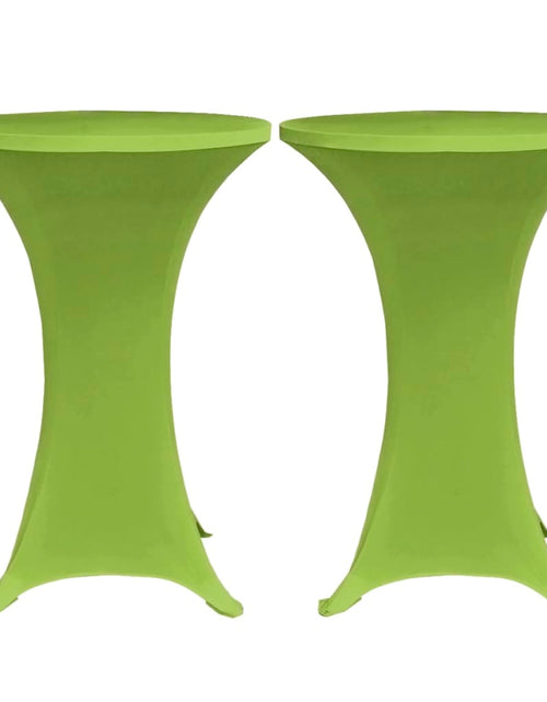 Încărcați imaginea în vizualizatorul Galerie, Husă elastică pentru masă, 2 buc., verde, 60 cm - Lando
