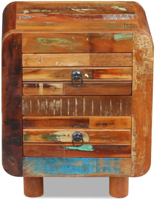 Загрузите изображение в средство просмотра галереи, Noptieră, 43 x 33 x 51 cm, lemn masiv reciclat - Lando
