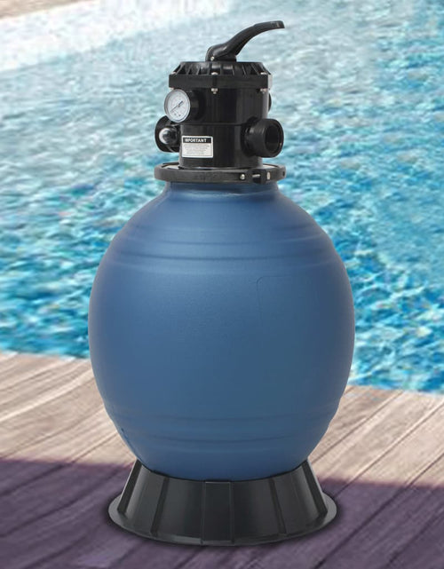 Загрузите изображение в средство просмотра галереи, Filtru cu nisip pentru piscină supapă 6 poziții albastru 460 mm Lando - Lando
