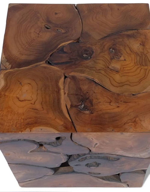 Încărcați imaginea în vizualizatorul Galerie, Taburet, lemn de tec masiv Lando - Lando
