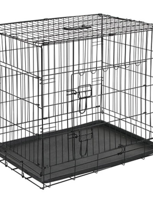 Încărcați imaginea în vizualizatorul Galerie, @Pet Cușcă transport câini, negru, 107x70x77,5 cm, metal, 15004 Lando - Lando
