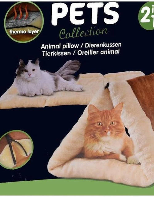 Загрузите изображение в средство просмотра галереи, 441916 Pets Collection 2-in-1 Cat Cushion and Tunnel 90x60 cm Lando - Lando
