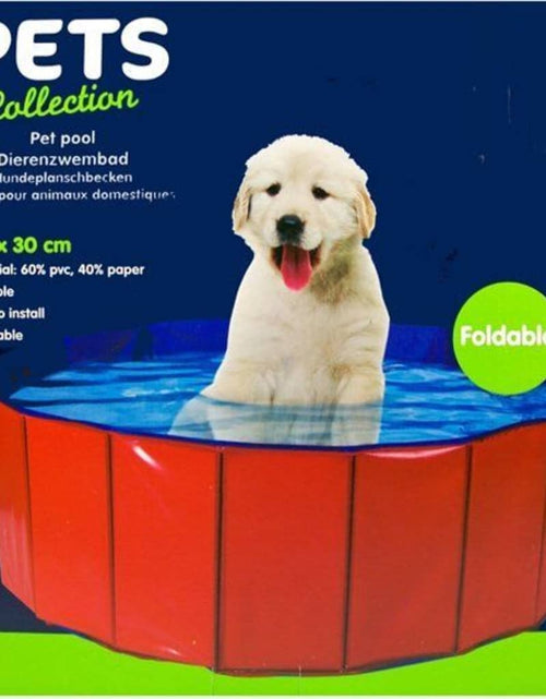 Загрузите изображение в средство просмотра галереи, Pets Collection Piscină de baie pliabilă pentru animale, 80x30 cm Lando - Lando
