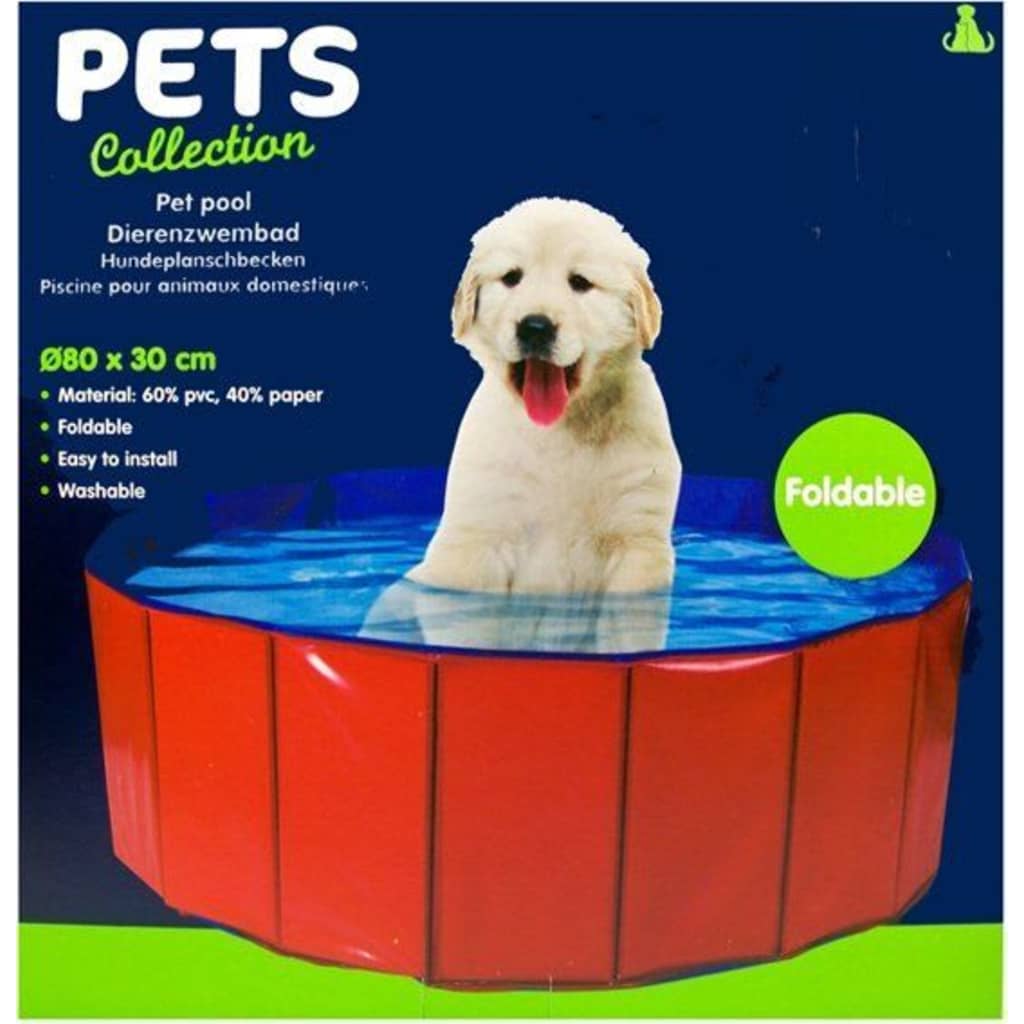 Pets Collection Piscină de baie pliabilă pentru animale, 80x30 cm Lando - Lando