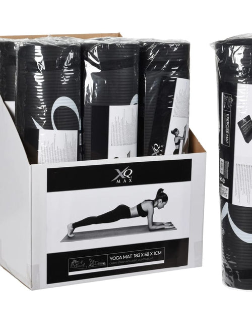 Încărcați imaginea în vizualizatorul Galerie, XQ Max Covoraș de yoga, 183x58x1 cm, negru - Lando
