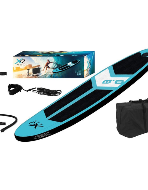Загрузите изображение в средство просмотра галереи, XQ Max Placă SUP de surf, 245 cm, albastru și negru Lando - Lando
