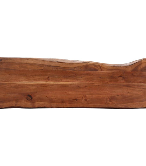 Încărcați imaginea în vizualizatorul Galerie, Masă consolă, 115x35x76 cm, lemn masiv de acacia și fier
