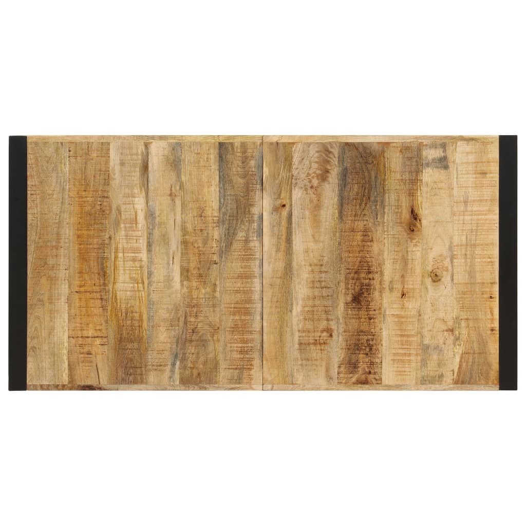Masă de bucătărie, 140x70x75 cm, lemn masiv de mango - Lando