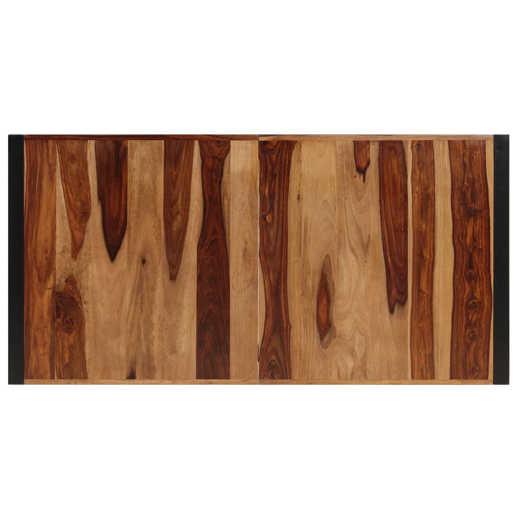Masă de bucătărie, 140 x 70 x 75 cm, lemn masiv de sheesham - Lando