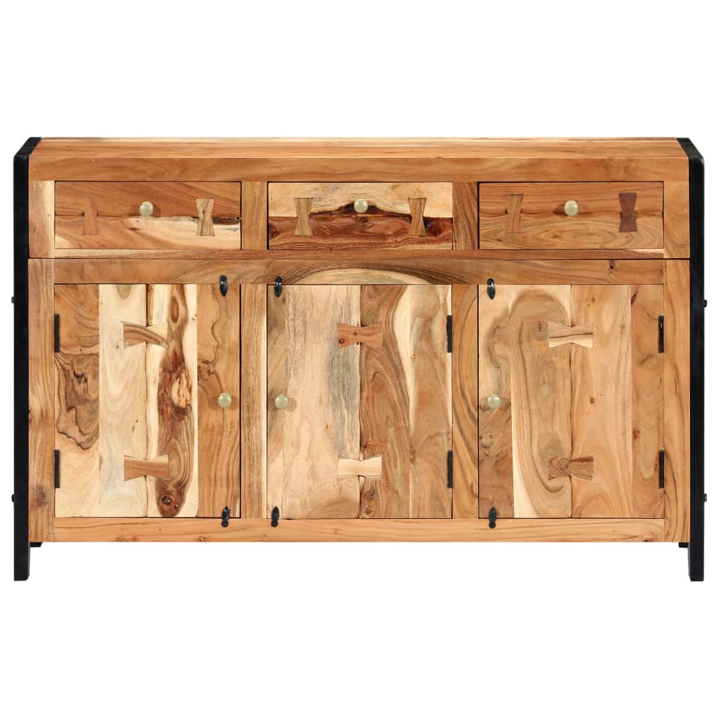 Servantă, 120 x 35 x 75 cm, lemn masiv de acacia - Lando