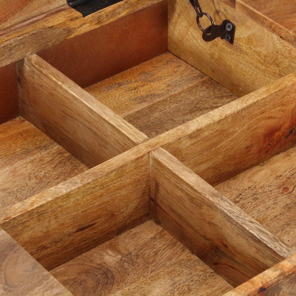 Masă de toaletă, 112x45x76 cm, lemn masiv de mango - Lando