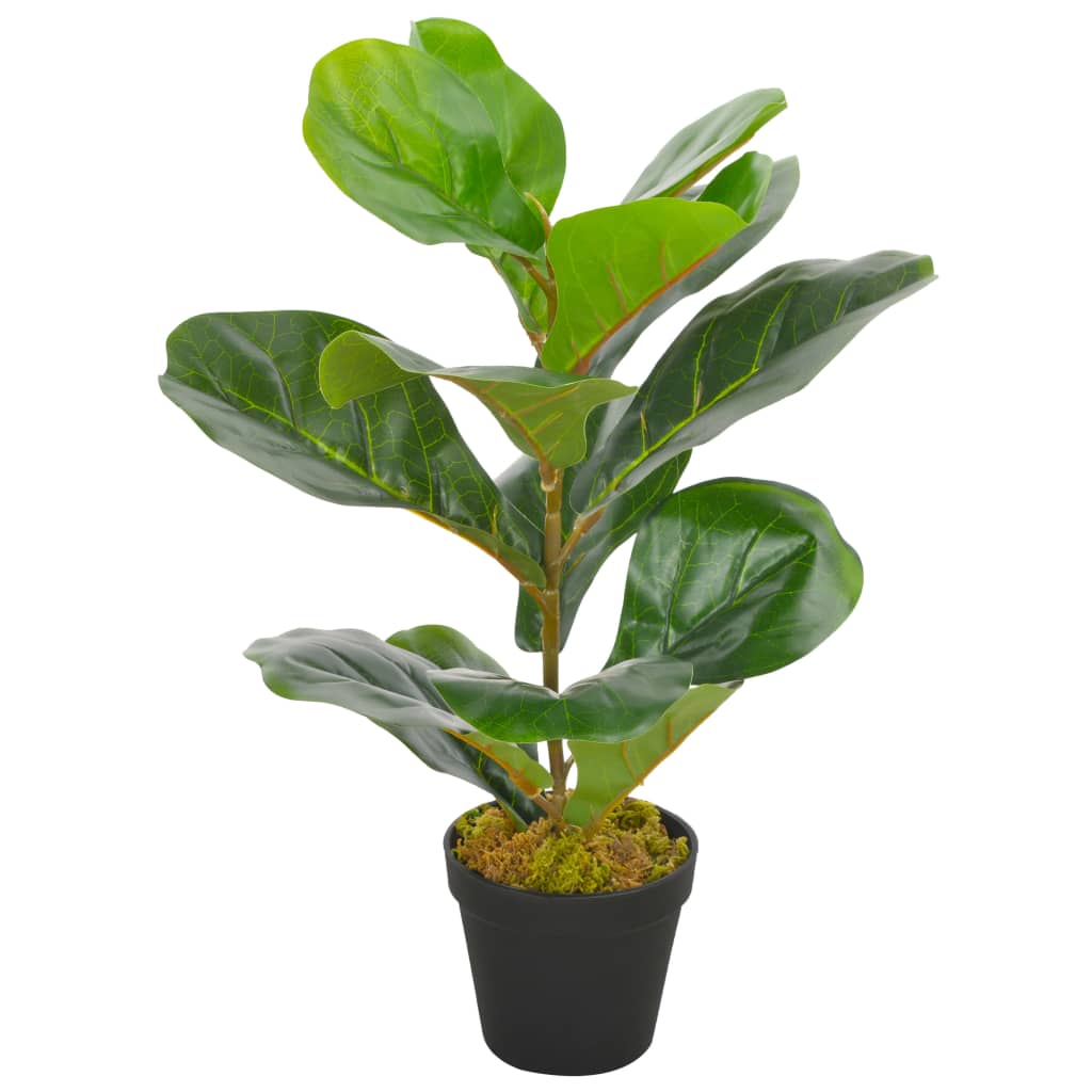 Plantă artificială ficus cu ghiveci, verde, 45 cm Lando - Lando