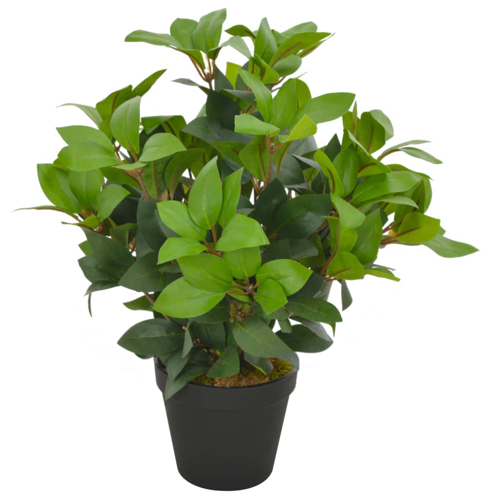 Plantă artificială dafin cu ghiveci, verde, 40 cm Lando - Lando