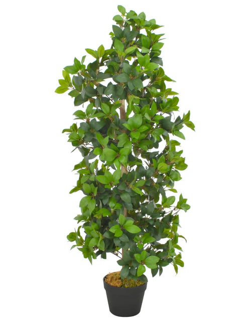 Загрузите изображение в средство просмотра галереи, Plantă artificială dafin cu ghiveci, verde, 120 cm - Lando
