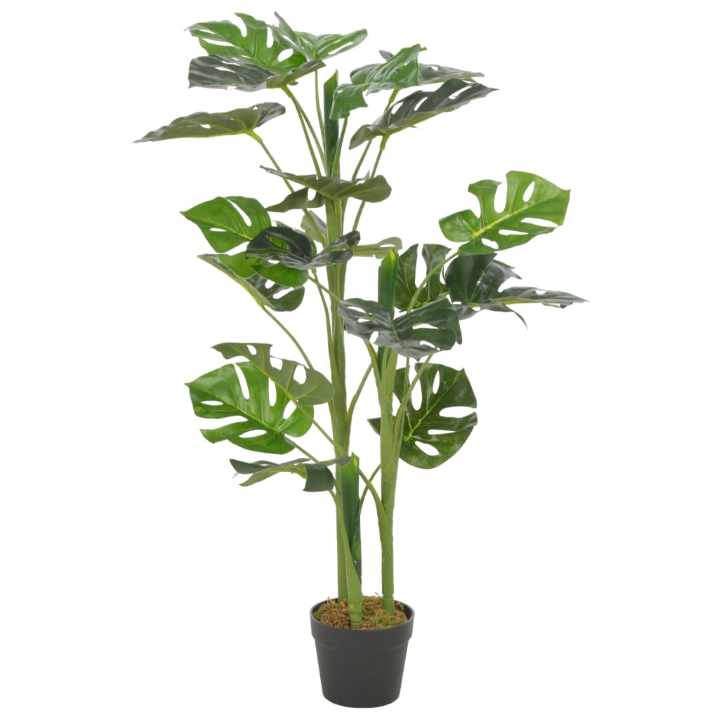 Plantă artificială Monstera cu ghiveci, verde, 100 cm Lando - Lando