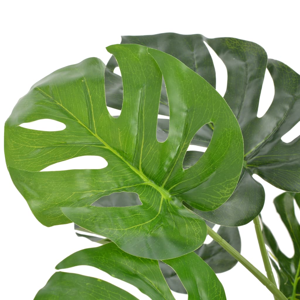 Plantă artificială Monstera cu ghiveci, verde, 100 cm Lando - Lando