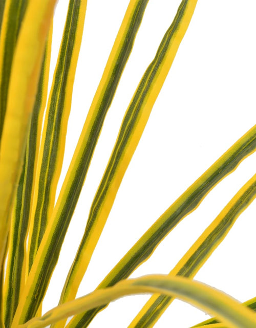 Încărcați imaginea în vizualizatorul Galerie, Plantă artificială Dracaena cu ghiveci, galben, 125 cm
