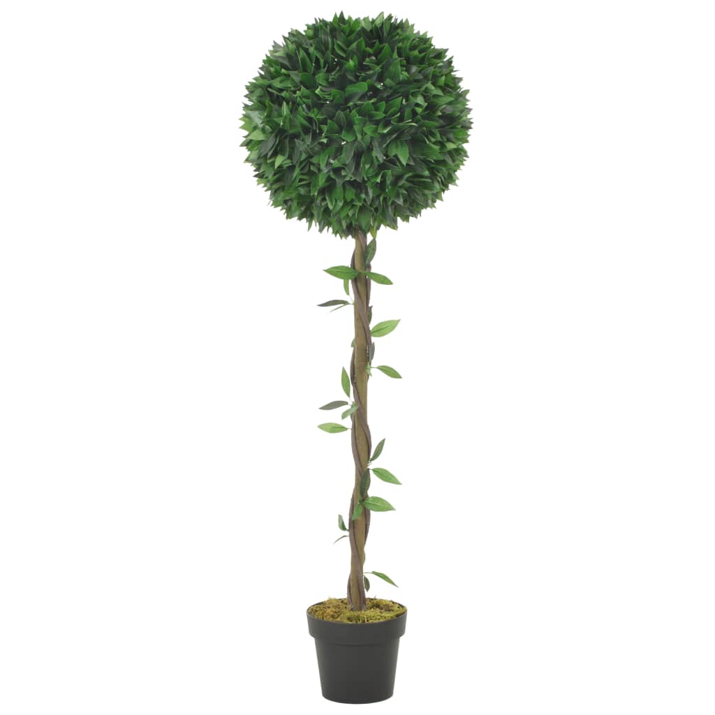 Plantă artificială dafin cu ghiveci, verde, 130 cm Lando - Lando
