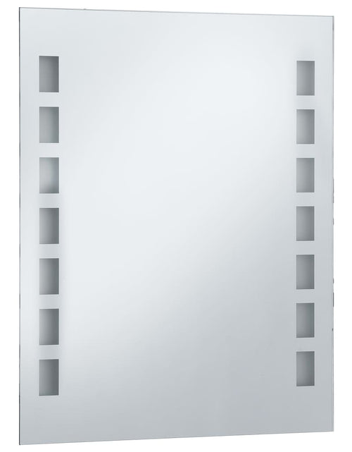 Загрузите изображение в средство просмотра галереи, Oglindă cu LED de perete pentru baie, 50 x 60 cm - Lando
