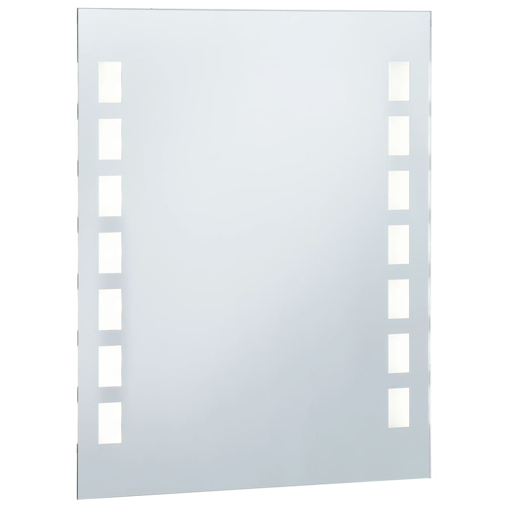 Oglindă cu LED de perete pentru baie, 50 x 60 cm - Lando