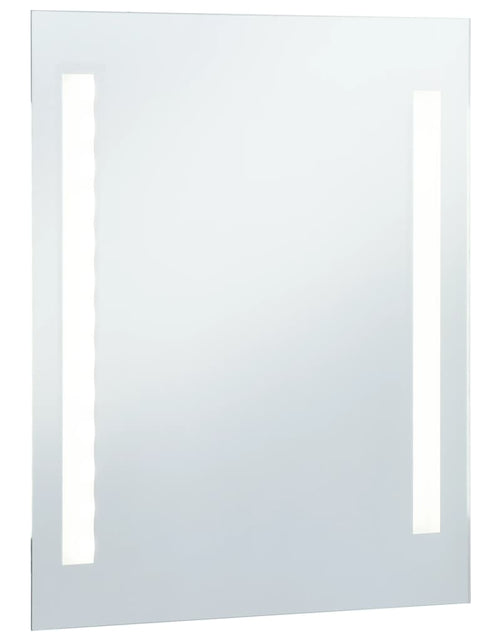 Încărcați imaginea în vizualizatorul Galerie, Oglindă cu LED de perete de baie, 60 x 80 cm Lando - Lando
