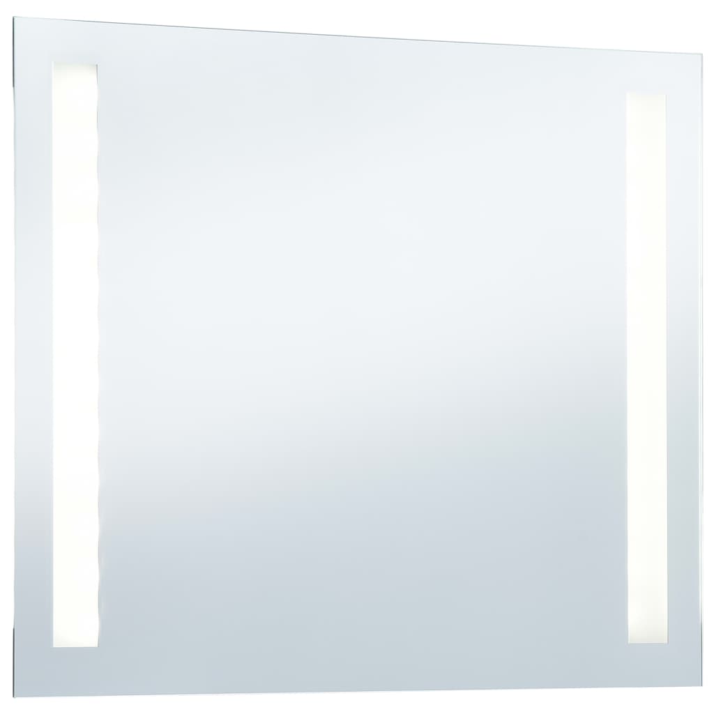 Oglindă de perete de baie cu LED, 80 x 60 cm Lando - Lando