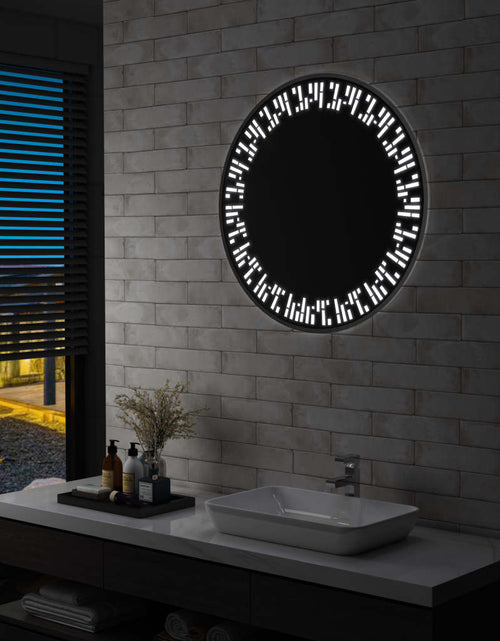 Încărcați imaginea în vizualizatorul Galerie, Oglindă cu LED de baie, 80 cm Lando - Lando
