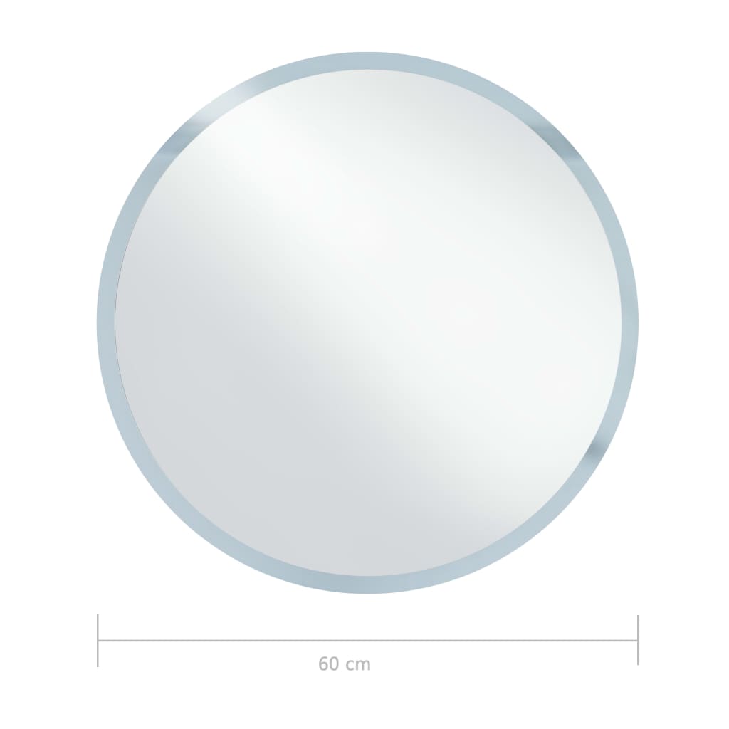 Oglindă cu LED de baie, 60 cm Lando - Lando