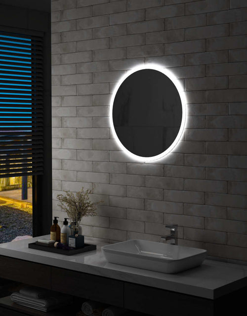 Încărcați imaginea în vizualizatorul Galerie, Oglindă cu LED de baie, 60 cm Lando - Lando
