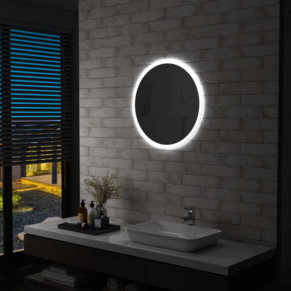 Oglindă cu LED de baie, 60 cm Lando - Lando