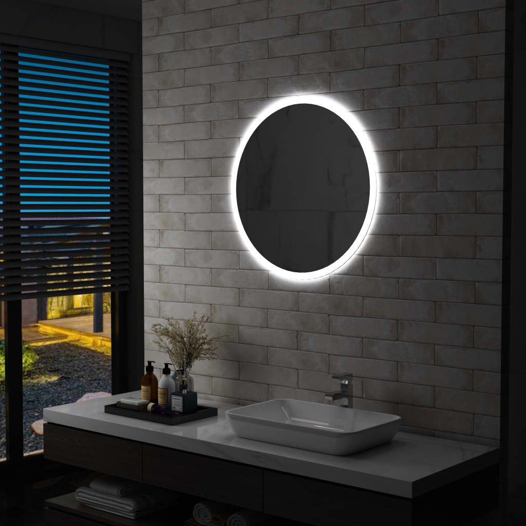 Oglindă cu LED de baie, 70 cm Lando - Lando